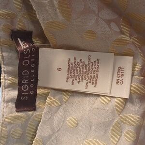 Sigrid Olsen Cropped Ankle Pants Size 6